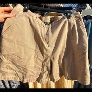 Ralph Lauren Cotton Khaki Shorts